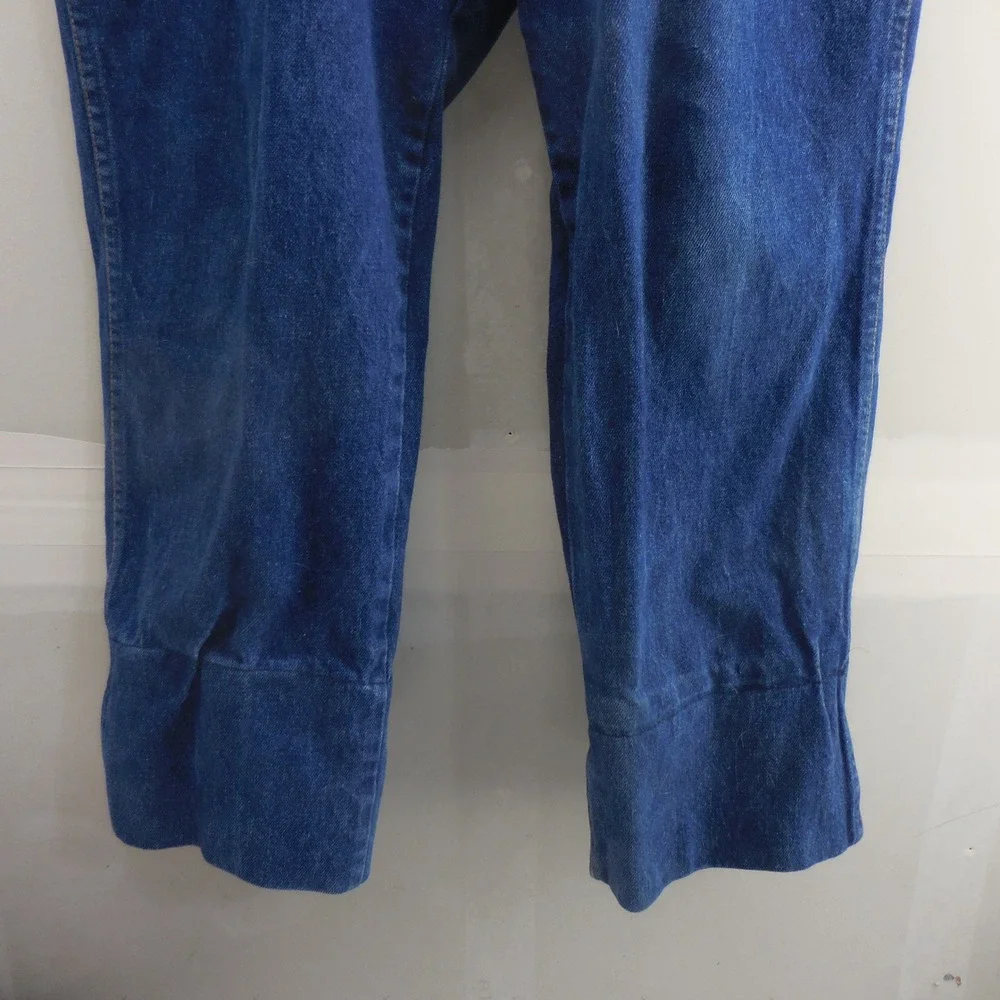 Vintage Levis 557 For Cowboys Jeans Mens 36x24 Blue Denim Made in USA High Rise
